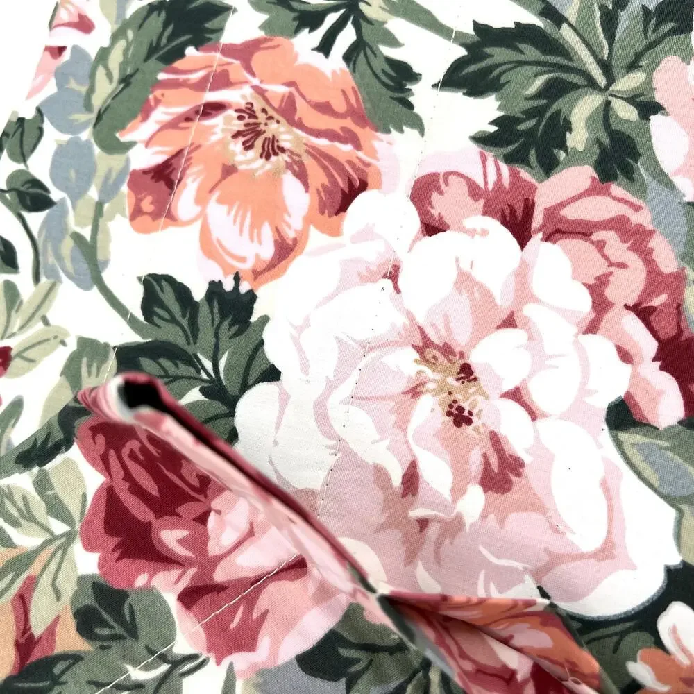 NWOT Croscill Arbor Rose complete valance and curtain set